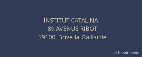 INSTITUT CATALINA