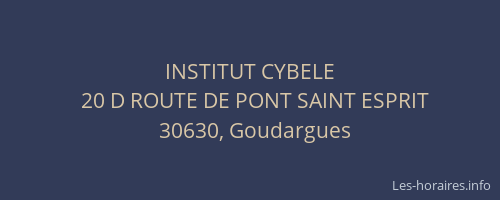 INSTITUT CYBELE
