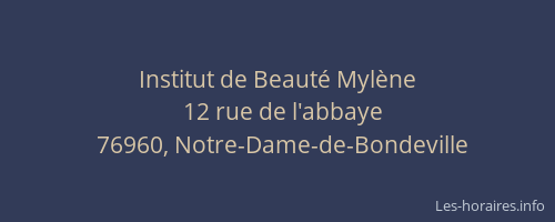 Institut de Beauté Mylène