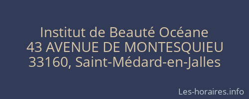 Institut de Beauté Océane