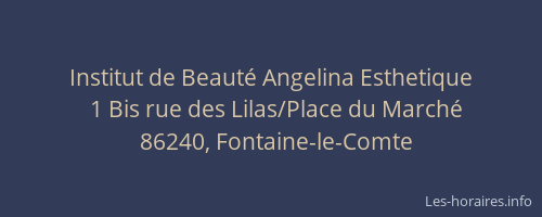 Institut de Beauté Angelina Esthetique