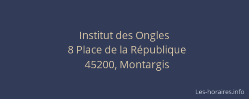 Institut des Ongles
