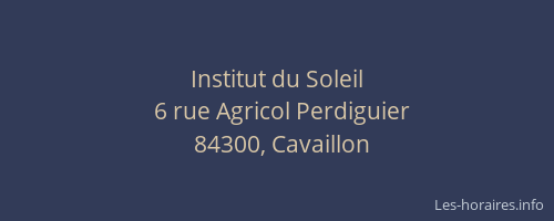 Institut du Soleil