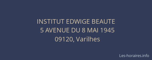 INSTITUT EDWIGE BEAUTE