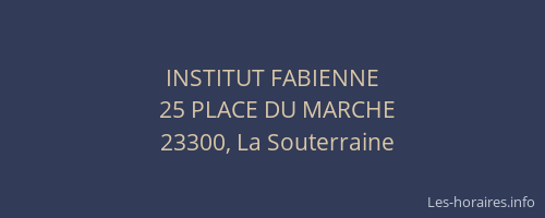 INSTITUT FABIENNE