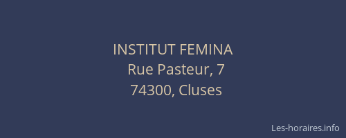 INSTITUT FEMINA