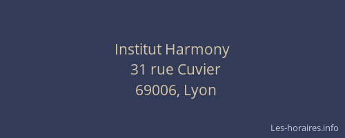 Institut Harmony