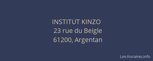INSTITUT KINZO