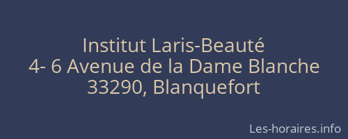 Institut Laris-Beauté