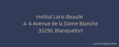 Institut Laris-Beauté