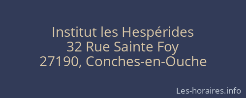 Institut les Hespérides