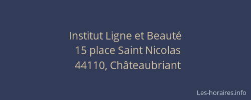 Institut Ligne et Beauté
