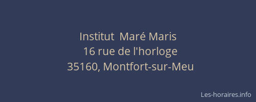 Institut  Maré Maris