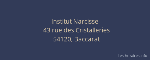 Institut Narcisse