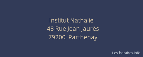 Institut Nathalie