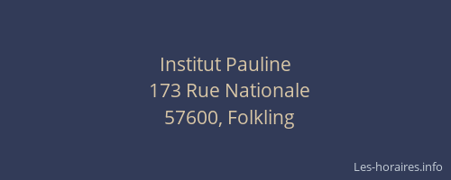 Institut Pauline