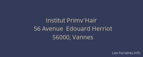 Institut Primv'Hair