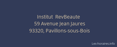 Institut  RevBeaute