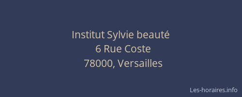 Institut Sylvie beauté