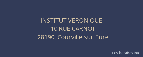 INSTITUT VERONIQUE