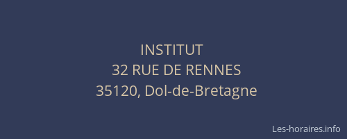 INSTITUT 