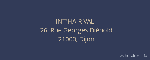 INT'HAIR VAL