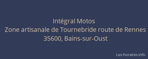 Intégral Motos