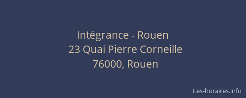 Intégrance - Rouen
