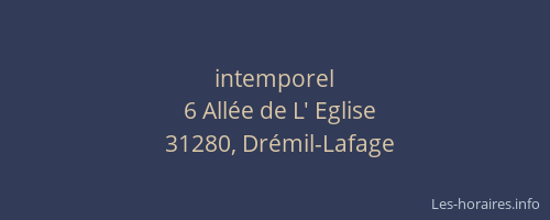 intemporel