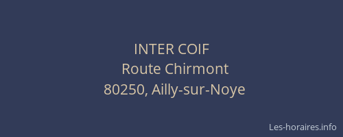 INTER COIF