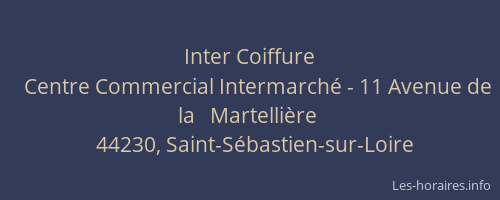 Inter Coiffure