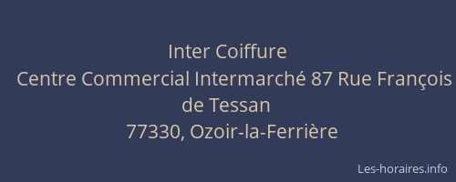 Inter Coiffure