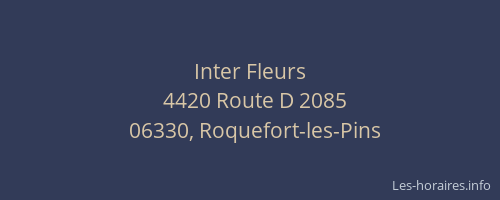 Inter Fleurs