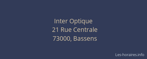 Inter Optique
