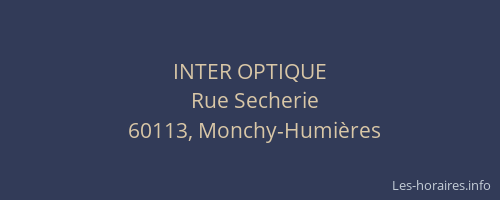 INTER OPTIQUE