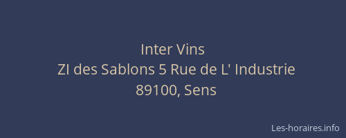 Inter Vins