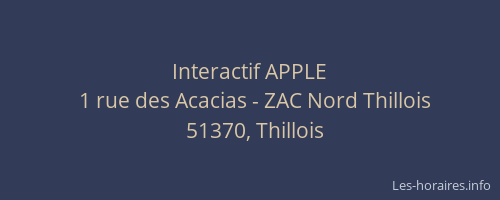 Interactif APPLE