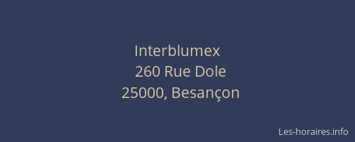 Interblumex