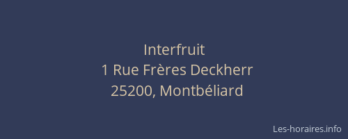 Interfruit