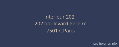Interieur 202
