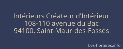 Intérieurs Créateur d'Intérieur