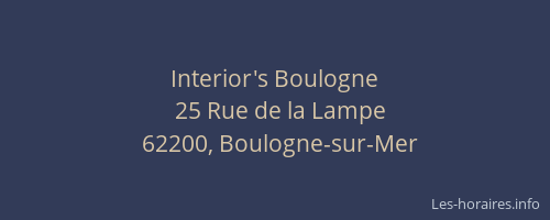 Interior's Boulogne