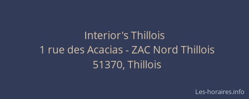 Interior's Thillois