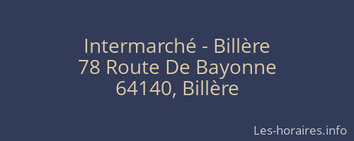 Intermarché - Billère