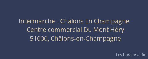 Intermarché - Châlons En Champagne