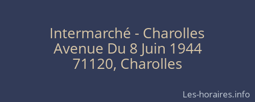 Intermarché - Charolles