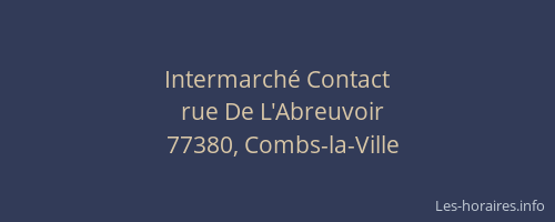 Intermarché Contact