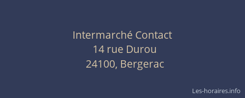 Intermarché Contact