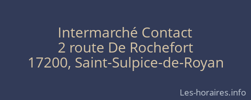 Intermarché Contact