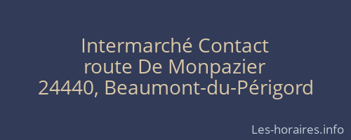 Intermarché Contact